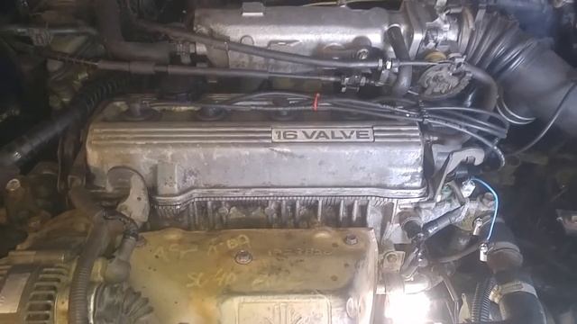 4SFE стук после года простоя. смотреть онлайн