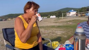 Отдых на море в палатках. Дикие места