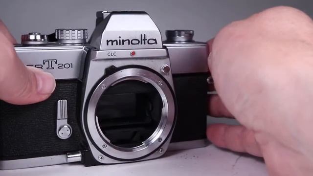 Minolta SRT-201 35mm Film SLR Camera Body with 50mm 1:1.7 Prime Lens смотреть онлайн