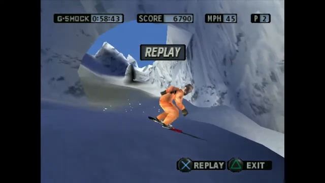 Cool Boarders 4 - Gameplay 8 смотреть онлайн