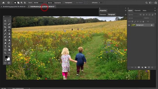 Quick Patch Tool Fast Photoshop Tutorial 2021 смотреть онлайн