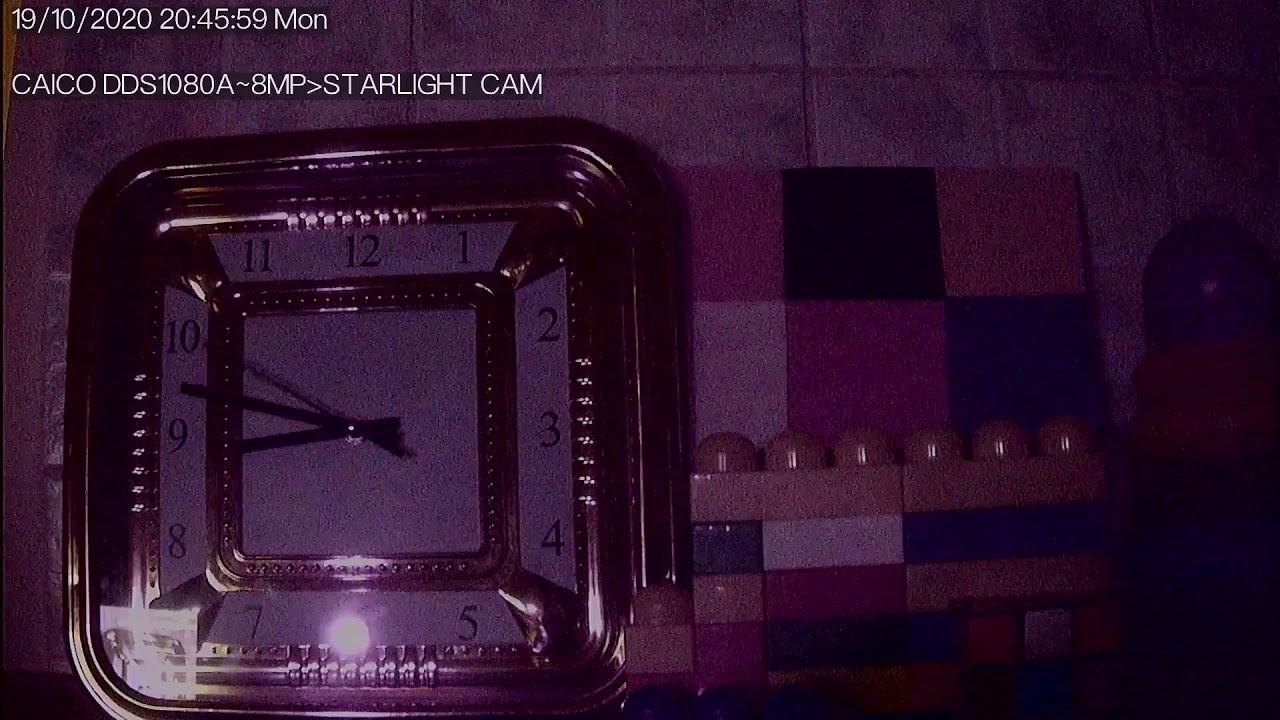 Уличные светочувствительные камеры CAICO STARLIGHT 2020 года, ночь цвет в IR диапазоне смотреть онлайн