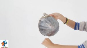 Шлем богатыря детский с золотистой полумаской