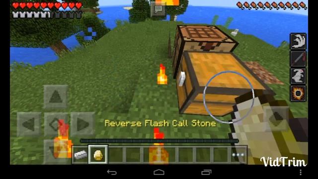 Обзор мода на Костюм Флеша в Minecraft pe 0.14.0 смотреть онлайн