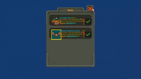 Как устанавливать моды на WorldBox? NCMS Моды
