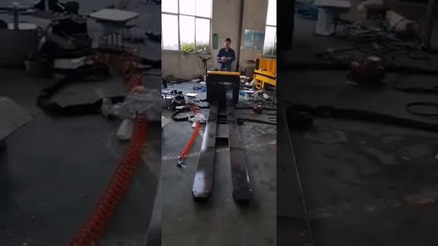 Электрический перевозчик паллет г/п 6т смотреть онлайн