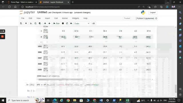 Weather report forecasting Analysis using Python & SQL смотреть онлайн