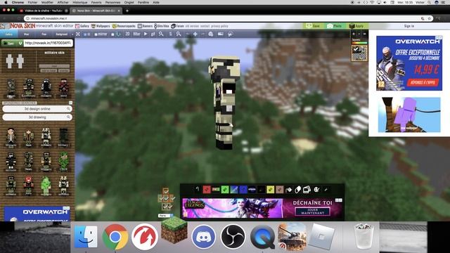 Comment avoir un skin Minecraft ? смотреть онлайн