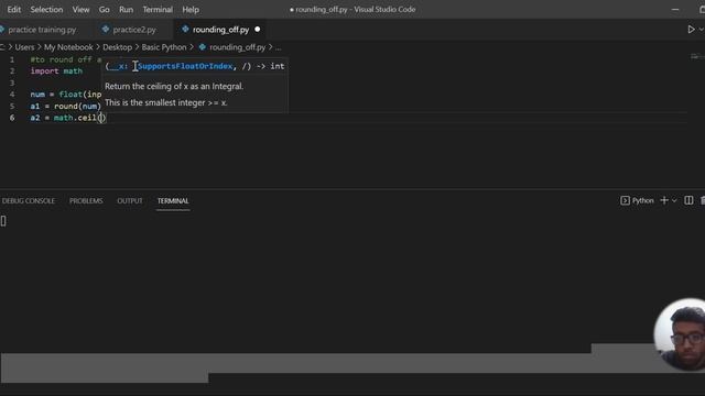 Rounding it off | Python | Problem #9 смотреть онлайн