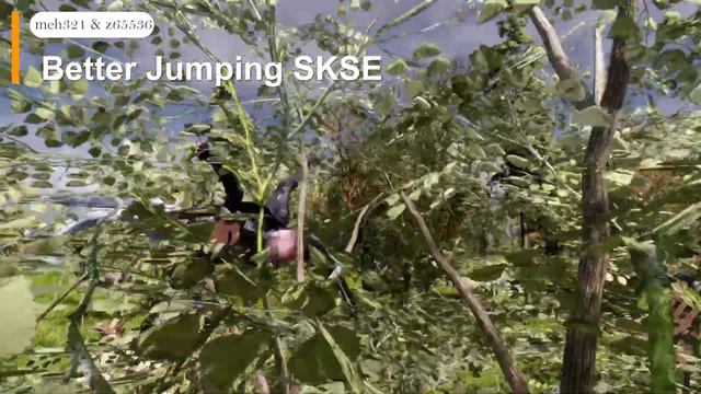 2022 SKYRIM COMBAT I Ultimate Jumping Action Showcase смотреть онлайн