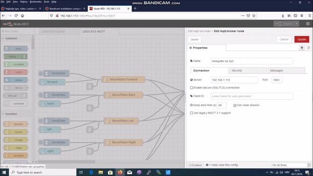 Lego EV3, Amazon ALEXA echo dot 3, Raspberry Pi3, 3 gadgets talking to each other смотреть онлайн