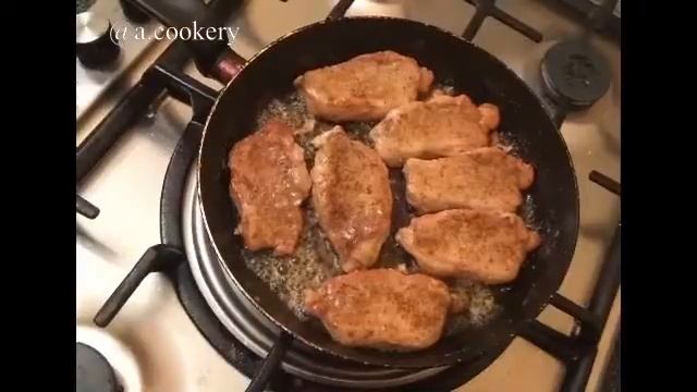 Мясо по французски на сковороде (свинина) смотреть онлайн
