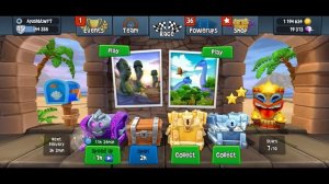 Crash 4 opponents with derby Dash | Unlocked Roxie Outfit | Beach Buggy Racing 2 ?? | BB Racing 2