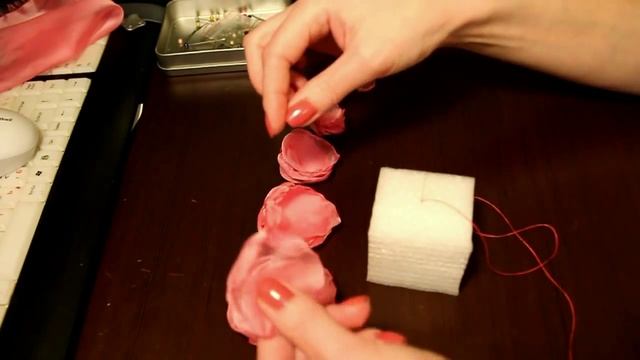 Мастер класс - Цветок из шифона смотреть онлайн