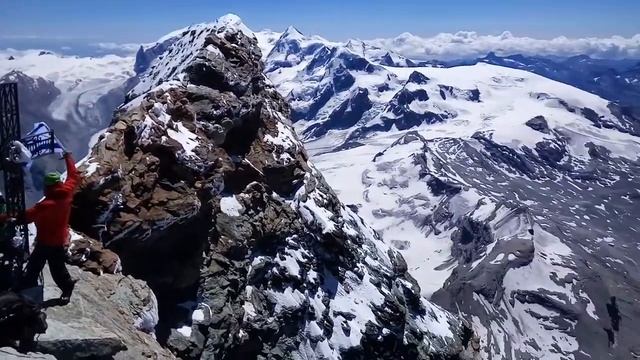 Восхождение на Маттерхорн (Matterhorn) 4478м. Июль 2017г. день 5 эпизод 3. Вершина смотреть онлайн