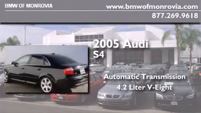 2005 Audi S4 Monrovia CA 91016 смотреть онлайн