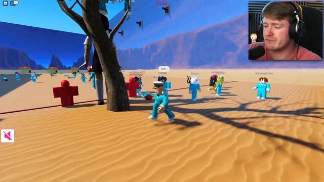 RED LIGHT.. GREEN LIGHT.. SQUID GAME in ROBLOX смотреть онлайн