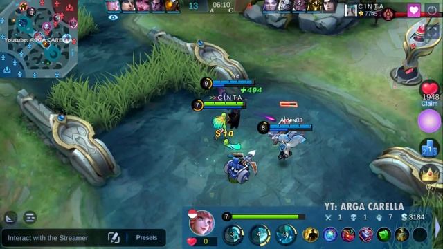 Floryn Best Build 2023 [ Floryn Top 1 Global Gameplay ]- By C I N T A - Mobile Legends смотреть онлайн