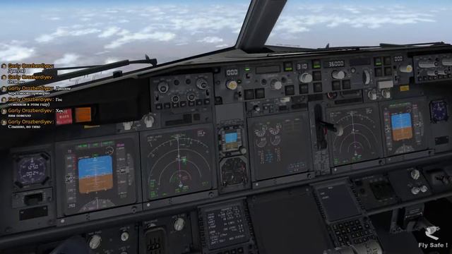 IFR full flight UTAA/Ashgabat - UBBB/Baku | [Vatsim: TUA7171 | X-Plane 11 | Zibo 737-800] смотреть онлайн