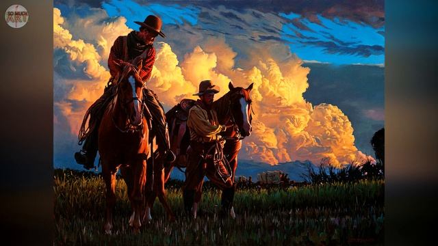 Cowboys and Indians! Incredible Western Paintings by Mark Maggiori #2 (Oil) смотреть онлайн