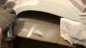 Покраска авто своими руками Покраска арки баллончиком Не бойтесь красить авто самостоятельно!