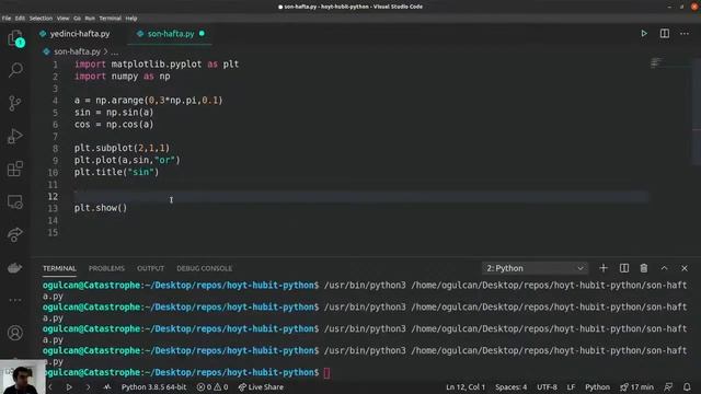 HOYT-HUBIT Python 17:30 Dersi - Son Ders смотреть онлайн