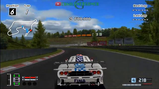 BMW McLaren F1 vs GRUPO C !!! - Gran Turismo 4 AO VIVO смотреть онлайн