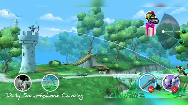 Tiny Archers PART 3 Gameplay Walkthrough - iOS / Android смотреть онлайн