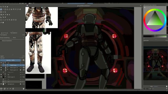 Jin Yoshida | SOMA speedpaint смотреть онлайн