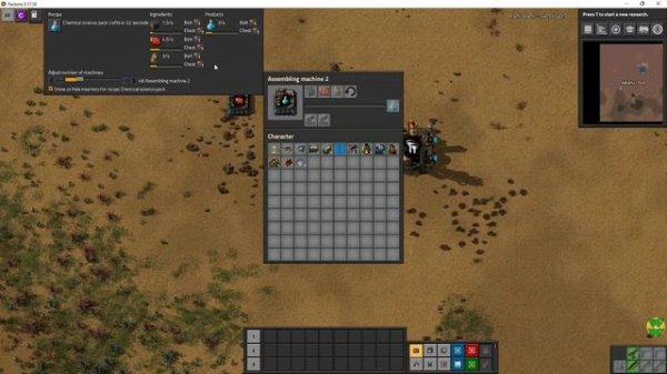 Factorio Live Tutorial: Calculating Production Lines, Part 6: Factory Planner Mod