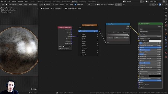 Procedural Dirty Metal (Blender Tutorial) смотреть онлайн