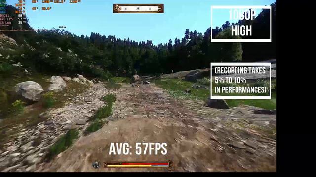RX570 4GB | Kingdom Come Deliverance | 1080p Low Medium High V.High U.High смотреть онлайн