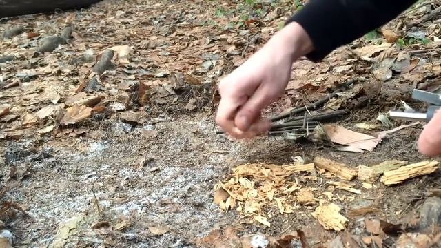 Как развести костёр в сыром лесу смотреть онлайн
