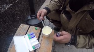 Тест масла на кислотность в чиллере Trane