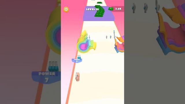 Best Colors Slices 3D Gameplay All Levels #shortvideo