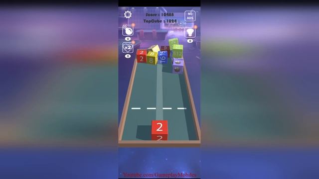 Merge Cubes 2048 Chain - Gameplay Walkthrough смотреть онлайн