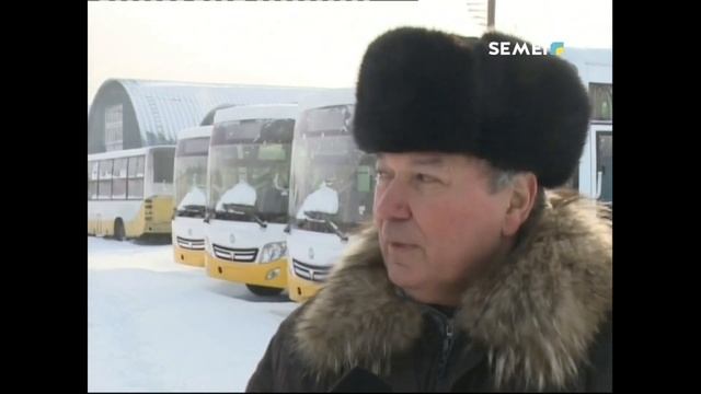 АВТОПАРК СЕМЕЯ ПОПОЛНИЛСЯ НОВЫМ АВТОБУСАМИ. смотреть онлайн