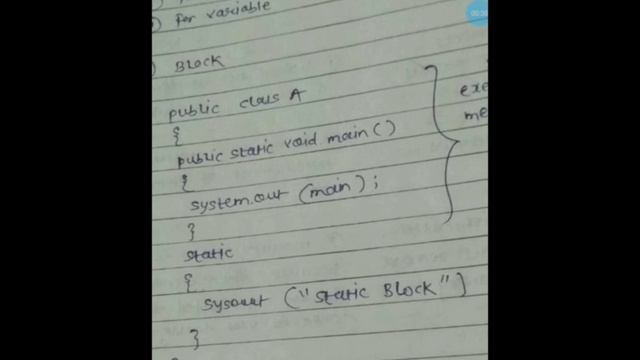 Basic Java Concepts : Static Block in Java #studywithme #subscribe #status #viralvideo #viral смотреть онлайн