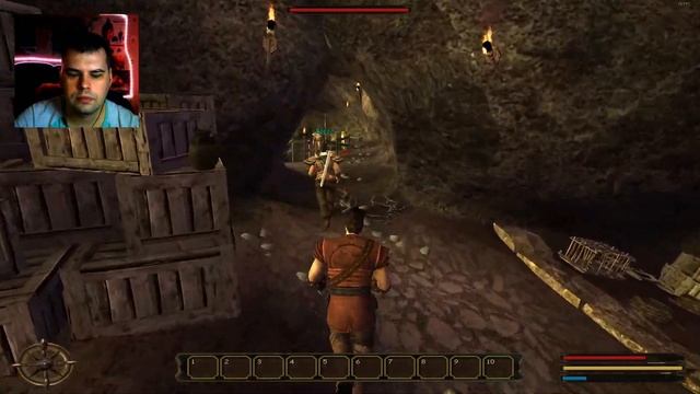 Gothic 3: Forsaken Gods - Прохождение - Часть 5: В которой я стал Slave смотреть онлайн