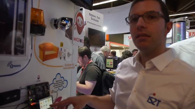ARM Cortex-M7 in STM32 F7 STMicroelectronics, IS2T MicroEJ Java apps store for embedded market смотреть онлайн