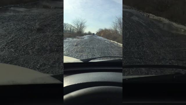 Кривой Рог - Николаев. Самая плохая дорога в Украине!! смотреть онлайн