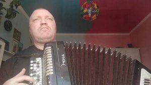 Малиновый звон.  Учусь играть на баяне.