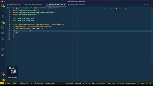 Flutter Bloc (v8.0.1) Pattern to load API data with Freezed and Auto Route смотреть онлайн