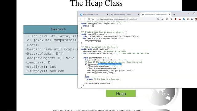 Daniel Liang Java Section 23.6 B Heap Sort смотреть онлайн