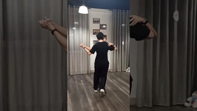 Учим танго. ТСК Натали. Тверь. Learning Tango. Ballroom Dance practice in Russia. 2021. смотреть онлайн