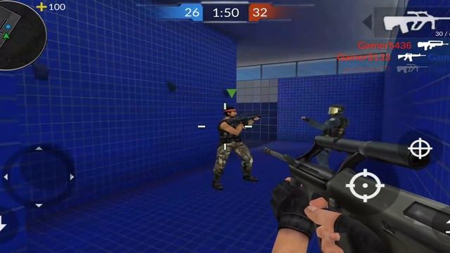 Critical Strike CS: Counter Terrorist Online FPS Multiplayer Part 5 / Android Gameplay HD смотреть онлайн