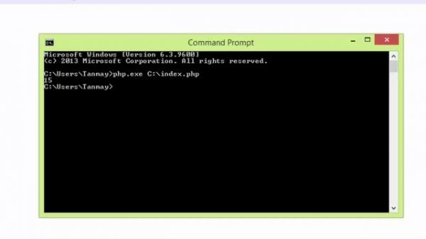 Double-click & run PHP in CMD/console? Hassle Free.