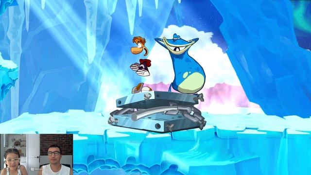 Rayman Origins с Таминой. Часть 8: Ароматные Озера. смотреть онлайн