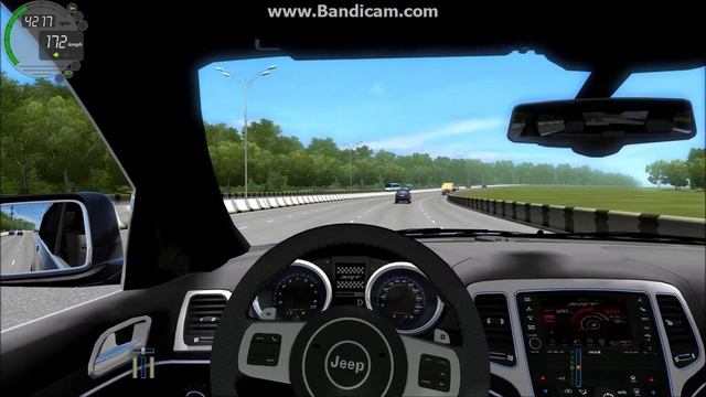 Jeep Grand Cherokee - City Car Driving 1.5 смотреть онлайн
