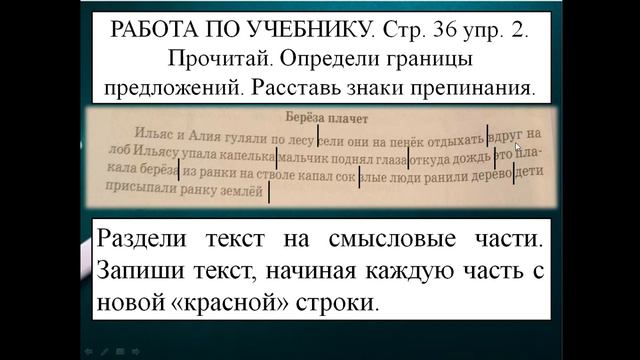Урок русского языка  Текст  Связь предложений в тексте